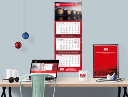 Kalendarz trójdzielny Mobilbox 2019